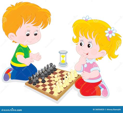 Chess Cartoon Vector | CartoonDealer.com #15538107