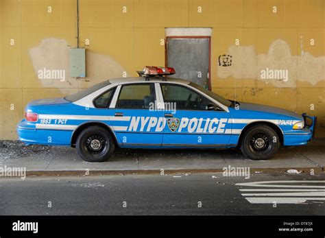 A NYPD Squad Car parked near the NYPD Museum in New York City, New York ...