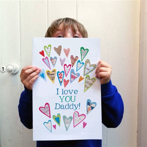 I Love You Card We Love You Card Big Love Card Personalised - Etsy