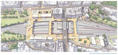 Network Rail reveals Edinburgh Waverley station masterplan concept