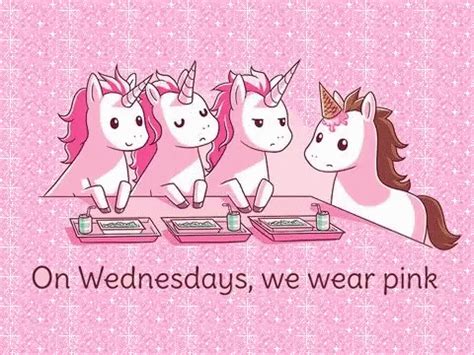 On Wednesdays We Wear Pink Unicorns GIF - On Wednesdays We Wear Pink Unicorns Mean Girls ...