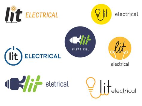 Lit Electrical Logo Design | Northern Beaches Websites