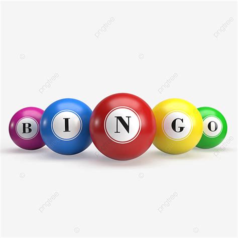 Bingo Balls Clipart Transparent Background, Brightly Coloured Bingo ...