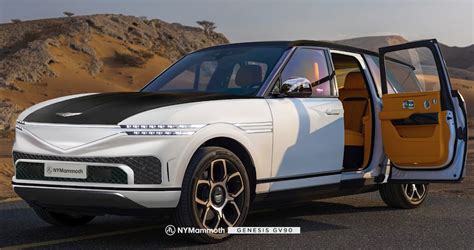 Genesis GV90 All-Electric SUV Rendering - Korean Car Blog