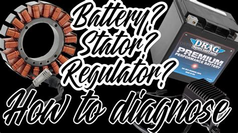 How to test the Harley-Davidson battery, stator and voltage regulator. - YouTube