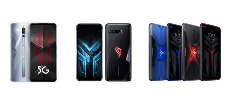 Red Magic 5S vs Asus ROG Phone 3 vs Lenovo Legion Duel: Specs Comparison - Gizmochina