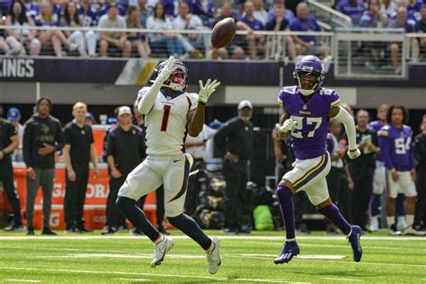 Denver Broncos at Minnesota Vikings: First half recap and second half discussion - Daily Norseman