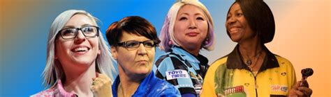 Female darts players – Darts Centre