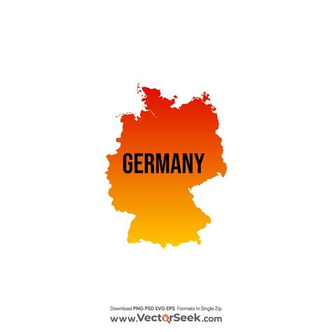 Germany Map Vector - (.Ai .PNG .SVG .EPS Free Download)