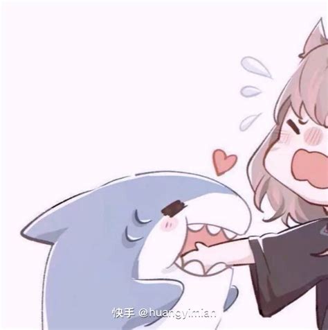 an anime character is hugging a dolphin