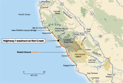 California's Highway 1 Washout Gets Reopen Timeline - Soar