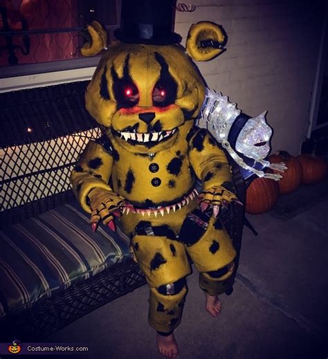 Nightmare Golden Freddy Animatronic Costume