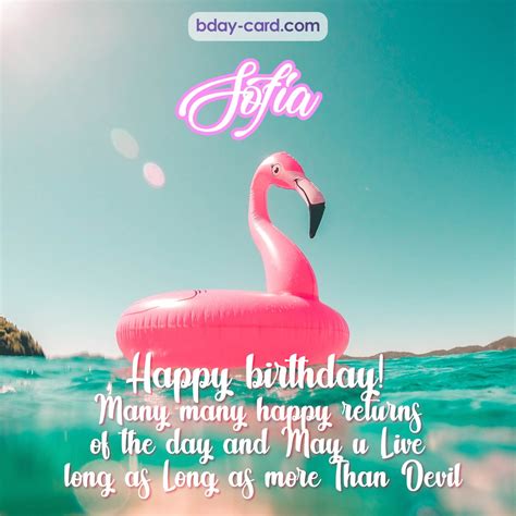 Birthday images for Sofia 💐 — Free happy bday pictures and photos ...