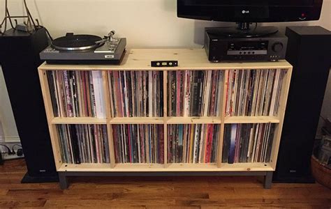 27 vinyl record storage and shelving solutions | Ikea vinyl storage ...