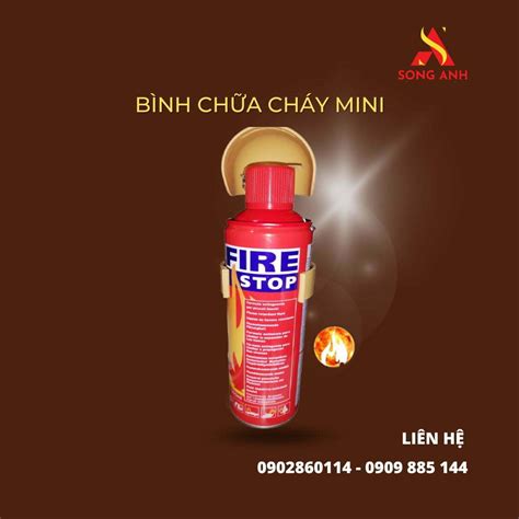 Bình Chữa Cháy Mini Fire Stop - PCCC Song Anh