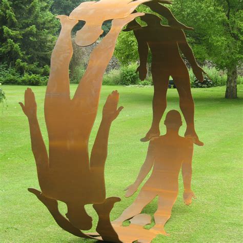 Corten Steel Sculpture - Oukeer