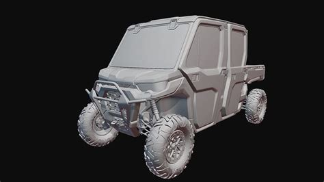 BRP Can-Am Defender HD10 Limited 3D model | CGTrader