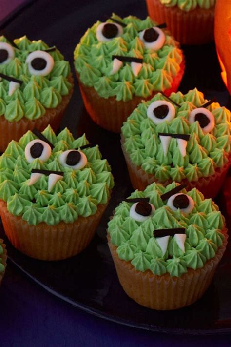 These garish, grinning monster cakes may look inviting, but beware, at the centre of each ...