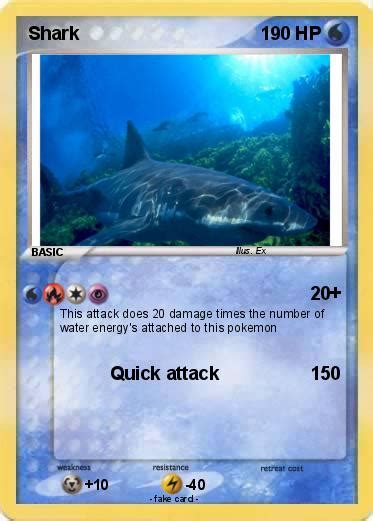 Pokémon Shark 447 447 - Quick attack - My Pokemon Card