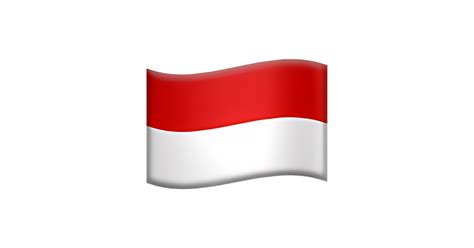 Emoji Bendera Indonesia