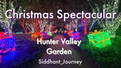 Christmas Light Spectacular At Hunter Valley Gardens. - Sid Photography