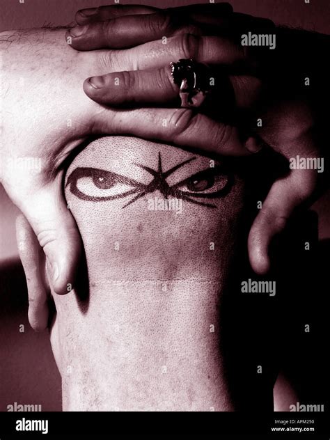 No fear eyes tattoo hi-res stock photography and images - Alamy