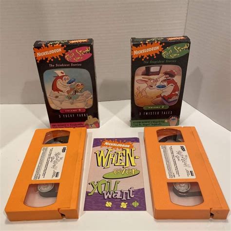 The iconic Nickelodeon orange VHS tapes. : r/nostalgia