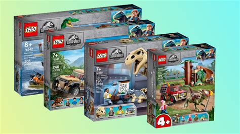 Jurassic world dominion lego sets - westernsaki