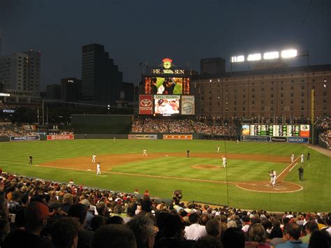 Beautiful Night of Baseball at Oriole Park at Camden Yards… | Flickr