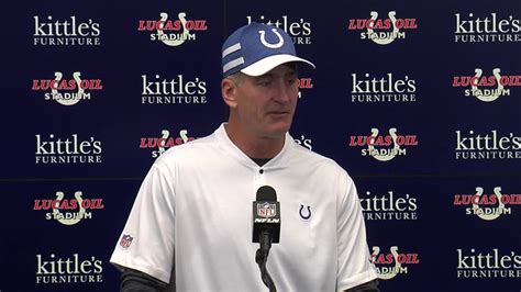 Colts postgame press conference