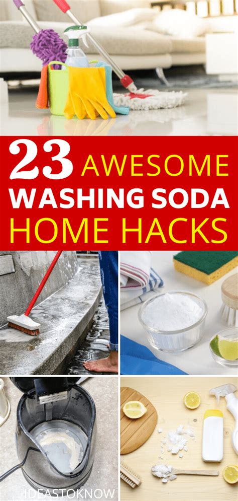 23 Clever Uses of Washing Soda in 2020 | Washing soda, Diy cleaning ...