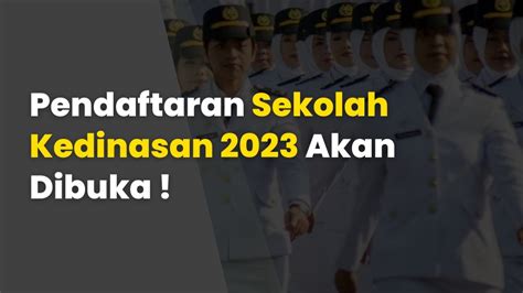 Pendaftaran Sekolah Kedinasan 2023 Akan Dibuka ! - BIMBEL PTK Kursus ...