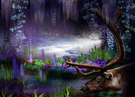 Purple Fantasy Backgrounds