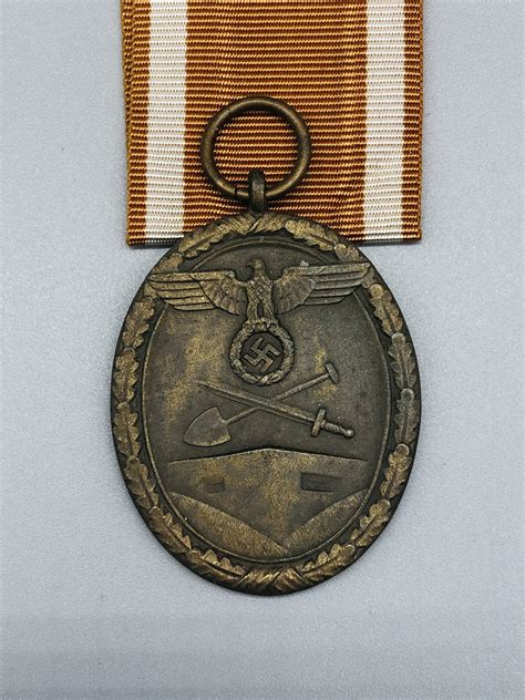 WW2 West Wall Medal by Karl Poellath I WW2 German Militaria