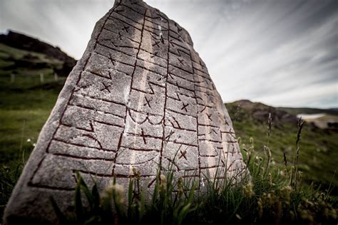 nature, viking, runes, Scandinavia, low-angle HD Wallpaper