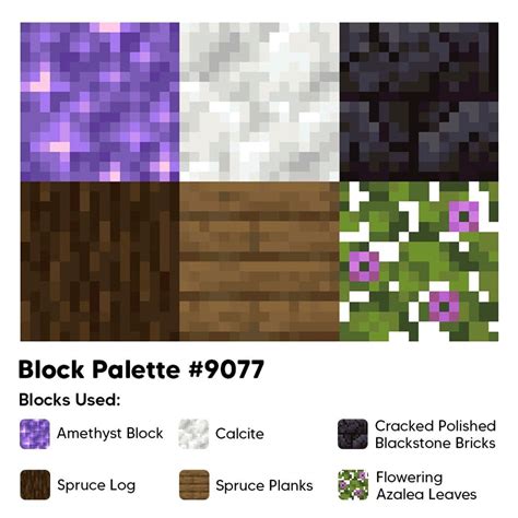 Block Palettes on Instagram: “Palette 9077 Swipe to see build by ...