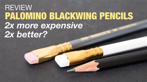 Review: Palomino Blackwing Pencils - YouTube