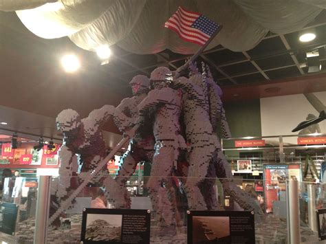 Made from Legos! USMC Museum Quantico, VA