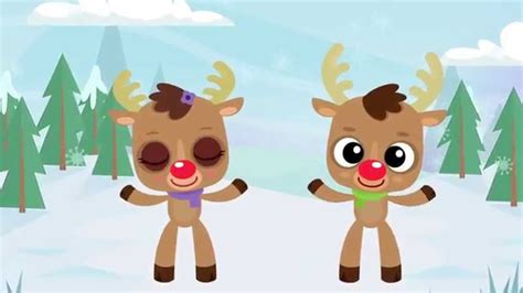 Reindeer Pokey | Christmas Songs for Children | Christmas songs for ...