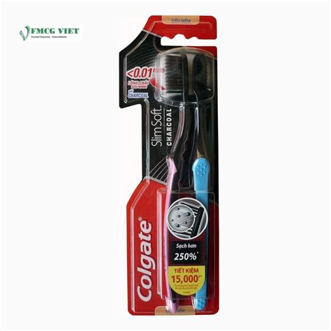 Colgate Toothbrush Charcoal Slim Soft Twin Wholesale Exporter » FMCG Viet