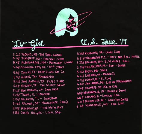 TV Girl "World Tour" Shirt | TV Girl