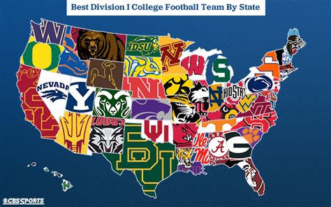 Nine Big Ten teams on CBS Sports' 'best college football team by state' map - Big Ten Network