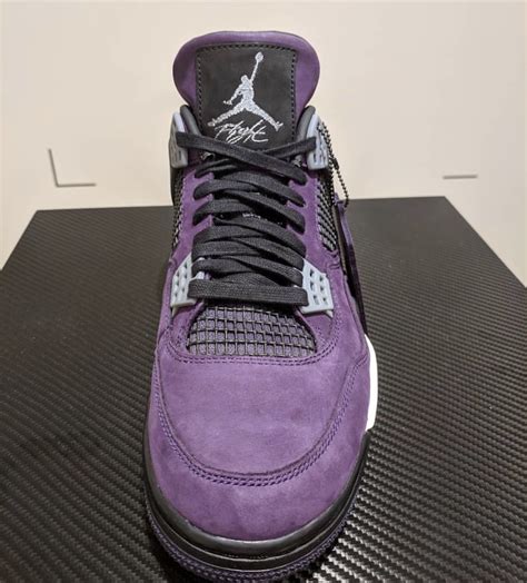 Travis Scott Air Jordan 4 Purple - Sneaker Bar Detroit