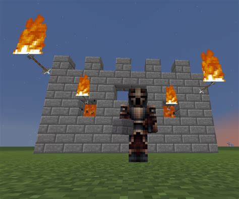 Minecraft Wall of Fire Arrows : 9 Steps - Instructables