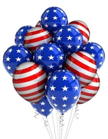 Happy Fourth of July | Happy fourth of july, Balloons, Fourth of july