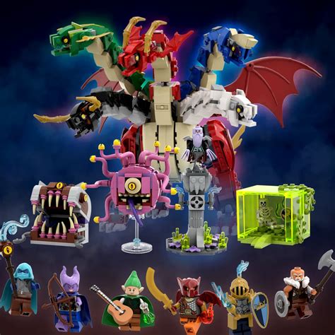 LEGO IDEAS - 50 years of Dungeons & Dragons! - 50 Years of Monsters and ...