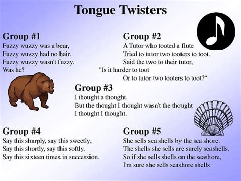 37 Funny Tongue Twisters Guaranteed To Twist Your Tongue Into Tightly ...