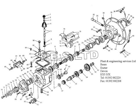 Terex 40m gearbox