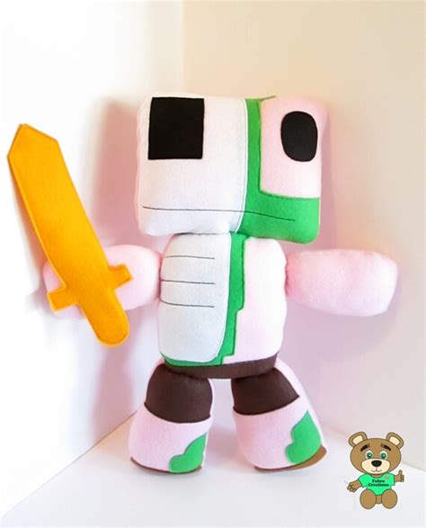 Zombie Pigman Plush Inspired by Minecraft by FabroCreations