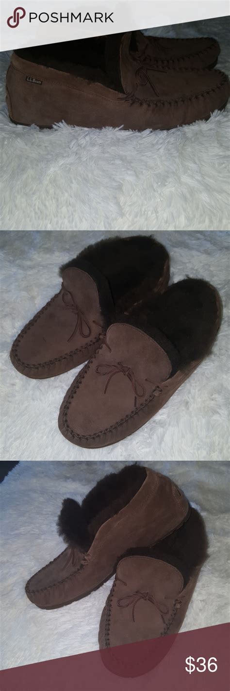 L.L.Bean moccasin slippers size 13 wide men | Moccasins slippers, Ll bean shoes, Slippers